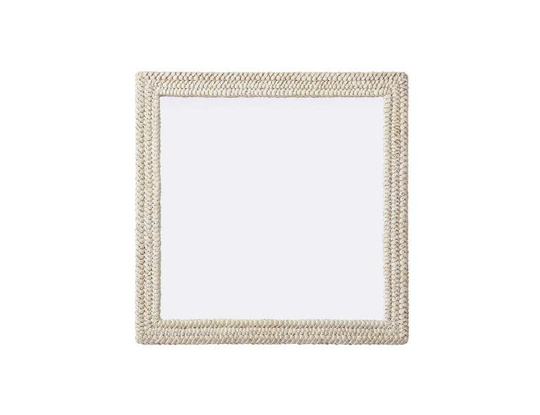 Elegant Lighting - MR4A4040LN - Mirror - Marlowe - Linen White