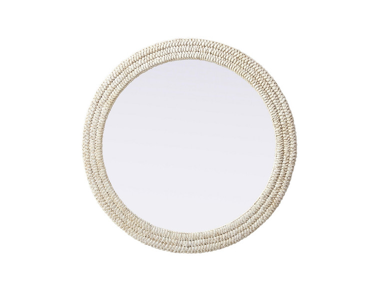Elegant Lighting - MR4B36LN - Mirror - Marlowe - Linen White