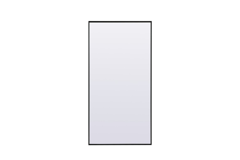 Elegant Lighting - MR4FL3060BK - Mirror - Eternity - Black
