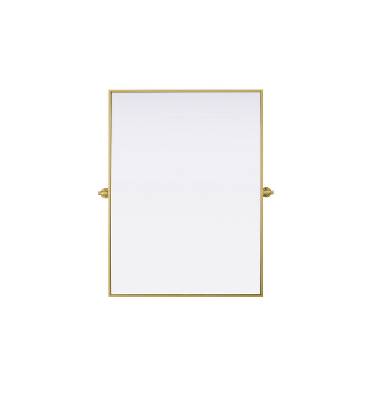 Elegant Lighting - MR6H4030BRA - Mirror - Amoura - Brass