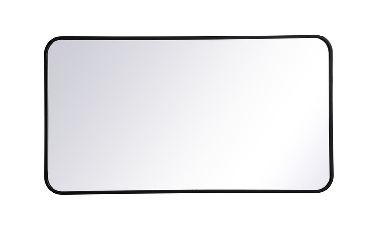 Elegant Lighting - MR802240BK - Mirror - Evermore - Black