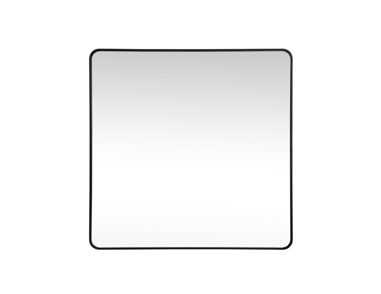 Elegant Lighting - MR804848BK - Mirror - Evermore - Black