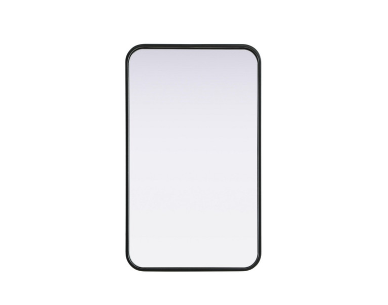 Elegant Lighting - MR8A1830BLK - Mirror - Remy - Black