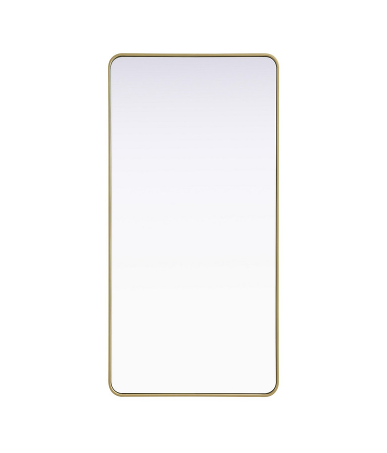Elegant Lighting - MR8A3060BRA - Mirror - Remy - Brass