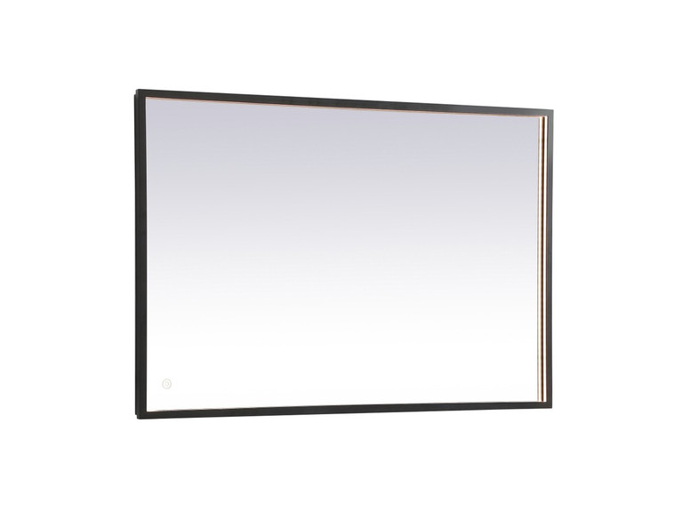Elegant Lighting - MRE62740BK - LED Mirror - Pier - Black