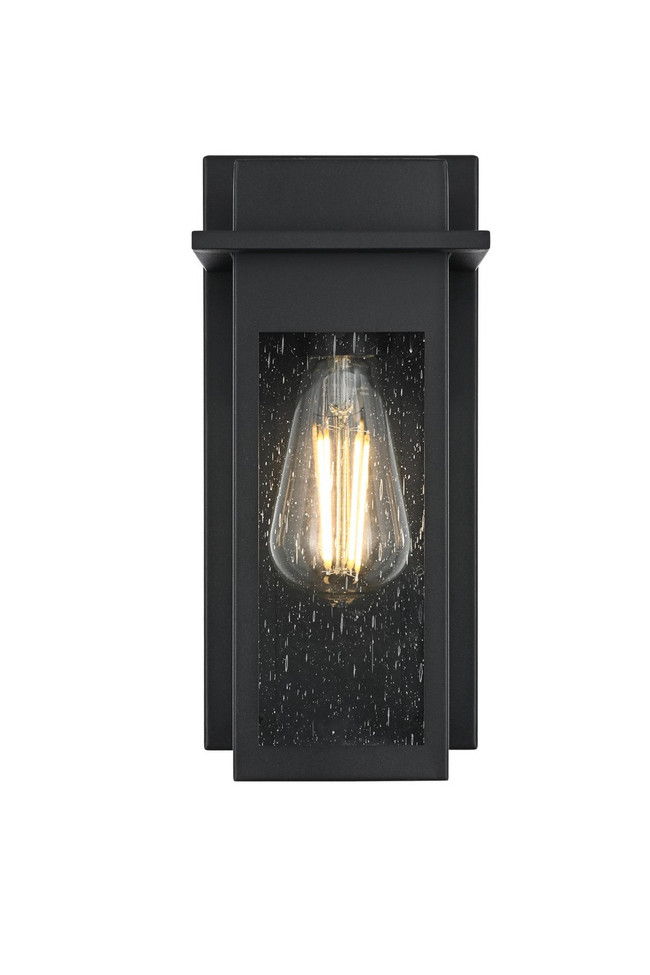 Elegant Lighting - OD362W11BK - One Light Outdoor Wall Sconce - Dunton - Black