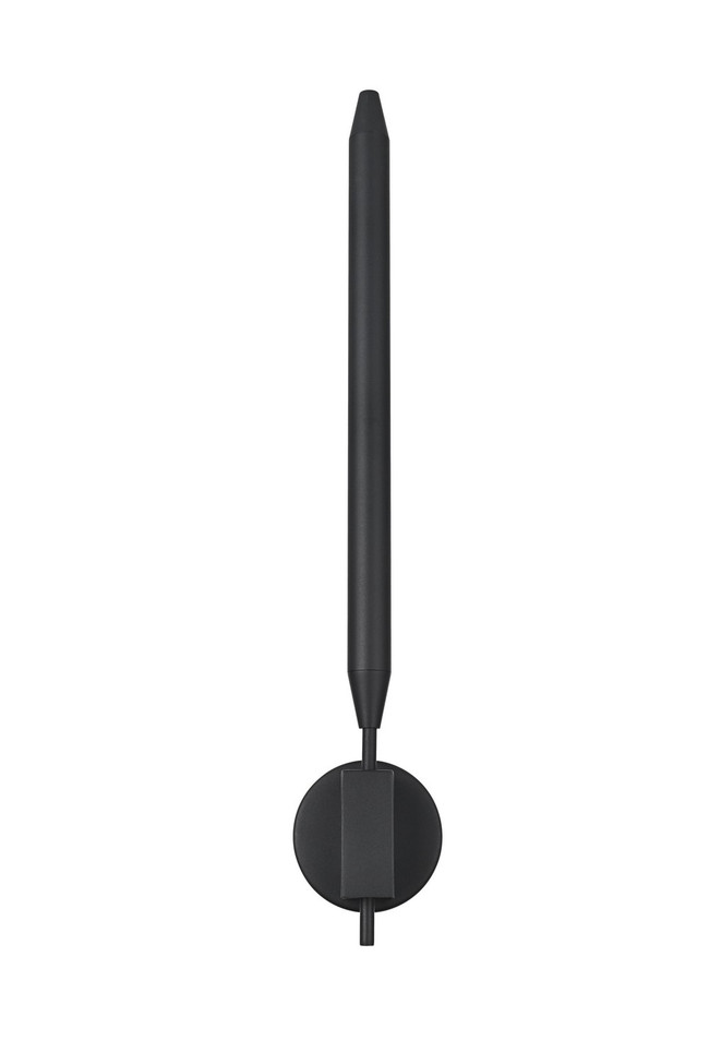 Elegant Lighting - OD401W28BK - LED Outdoor Wall Sconce - Odin - Black