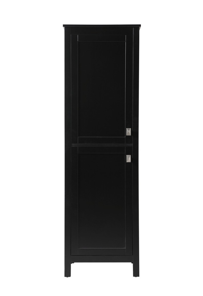 Elegant Lighting - SC012065BK - Bathroom Storage Freestanding Cabinet - Adian - Black