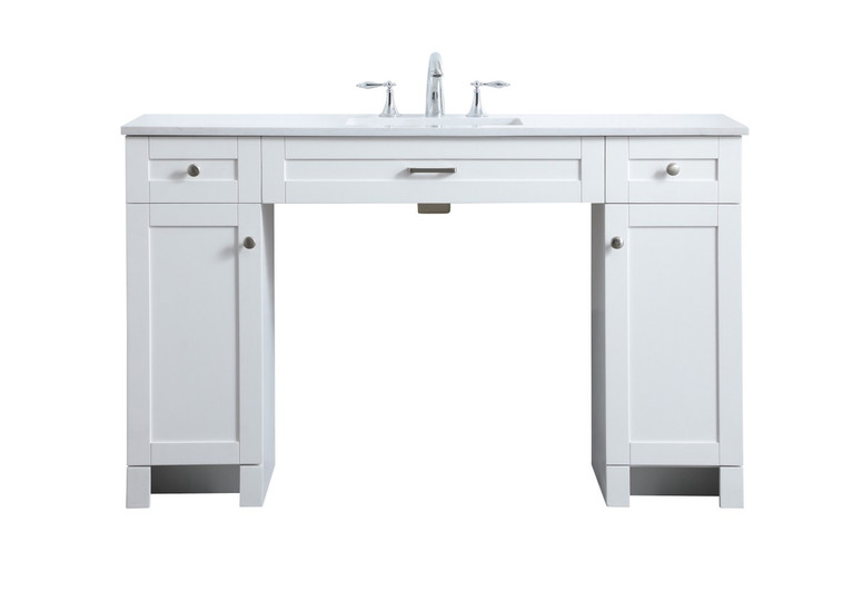 Elegant Lighting - VF14954WH - Bathroom Vanity - Cooper - White