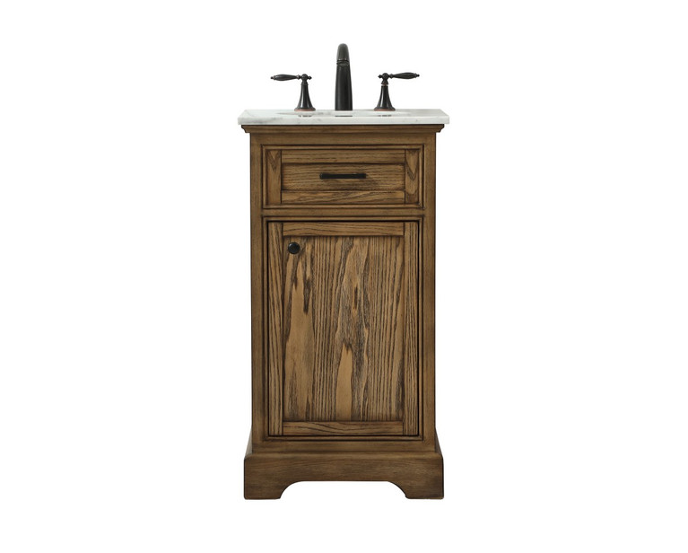 Elegant Lighting - VF15019DW - Single Bathroom Vanity - Americana - driftwood