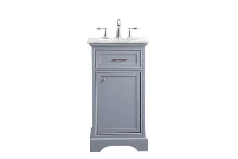 Elegant Lighting - VF15019GR - Single Bathroom Vanity Set - Americana - light grey