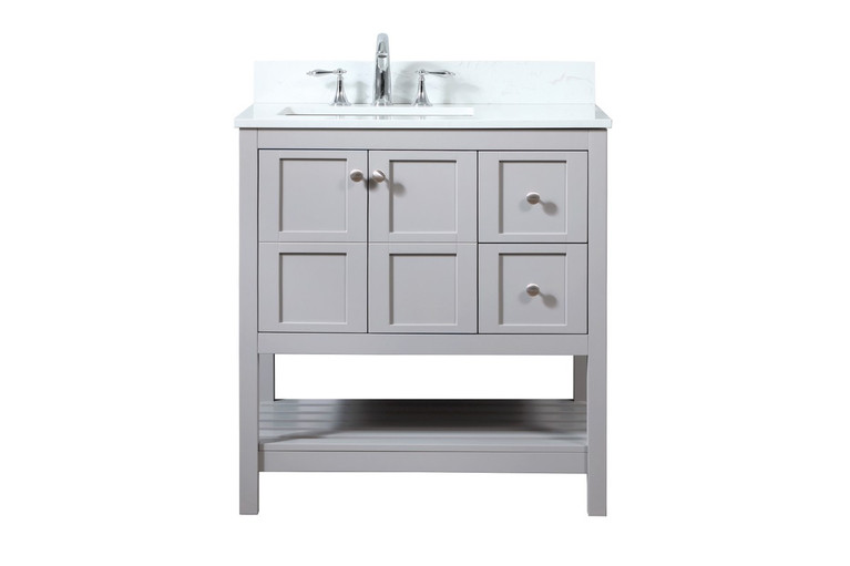 Elegant Lighting - VF16432GR-BS - Vanity Sink Set - Theo - grey