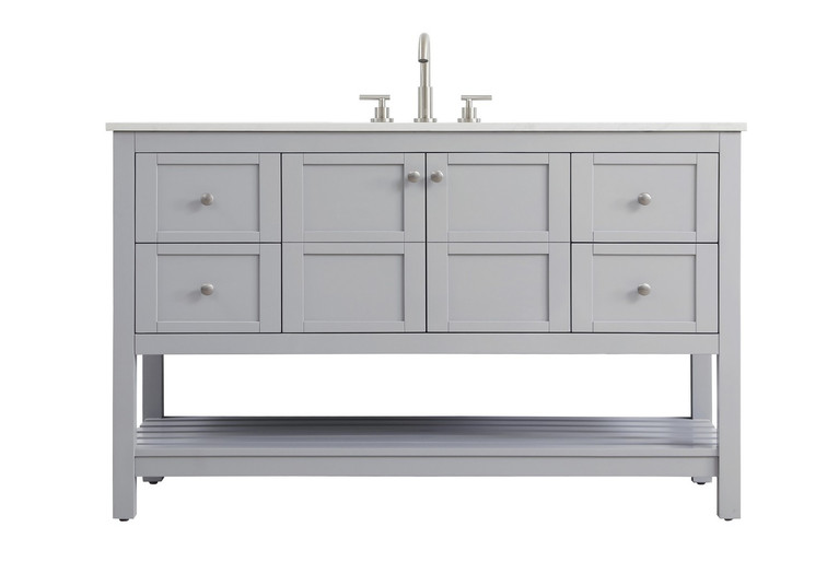 Elegant Lighting - VF16454GR - Bathroom Vanity - Theo - grey