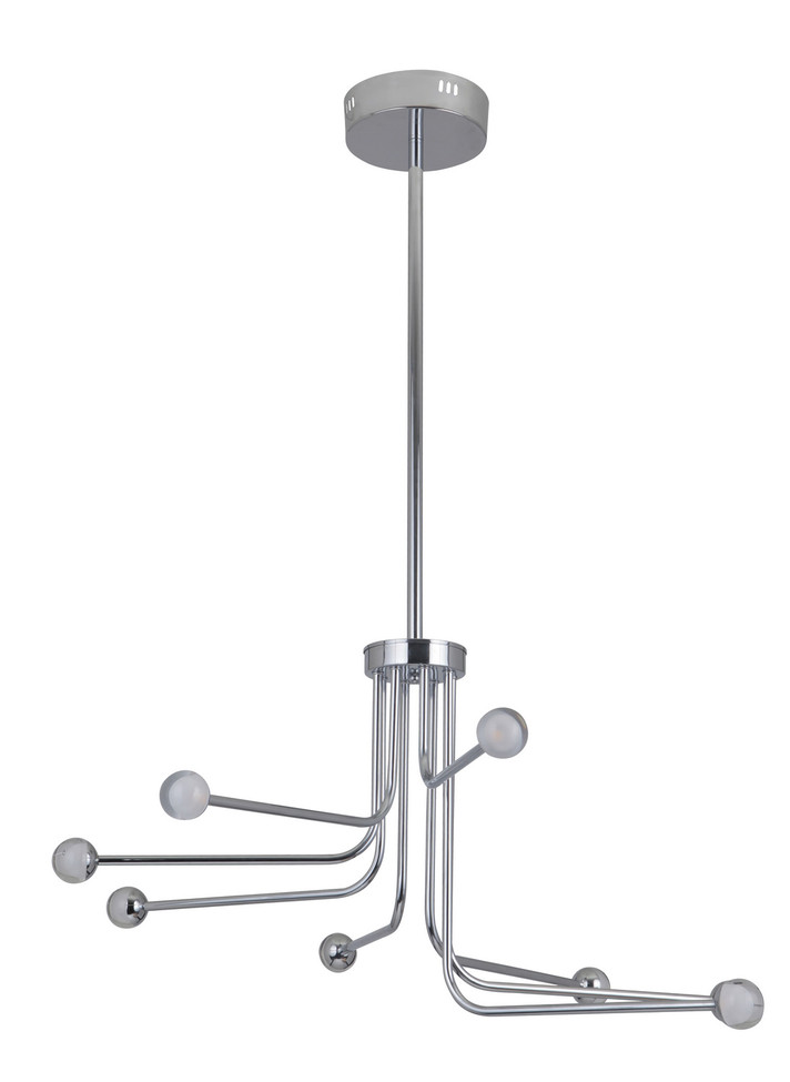 Craftmade - 43028-CH-LED - LED Chandelier - Solis - Chrome