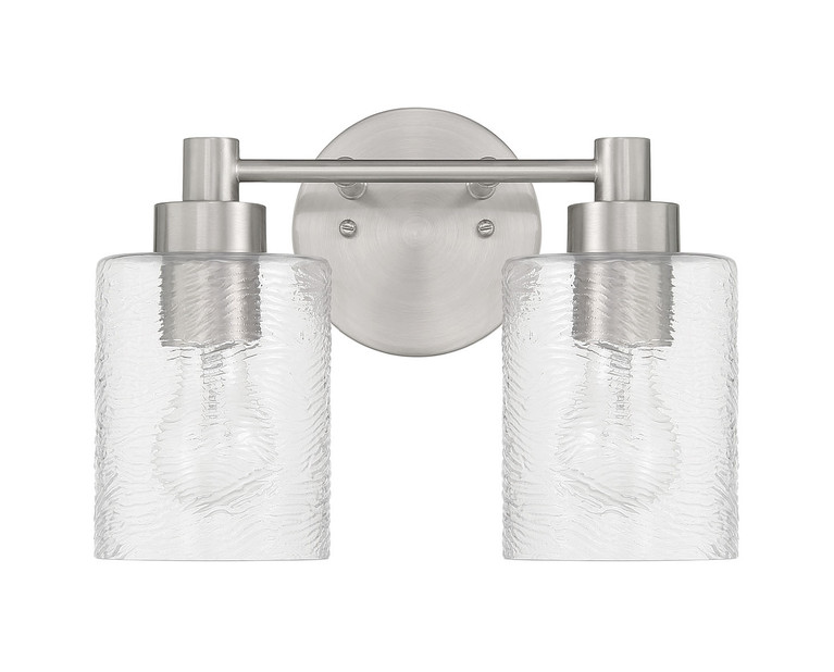 Craftmade - 60202-BNK - Two Light Vanity - Lyndsey - Brushed Polished Nickel