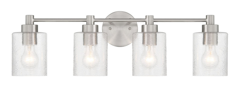 Craftmade - 60204-BNK - Four Light Vanity - Lyndsey - Brushed Polished Nickel