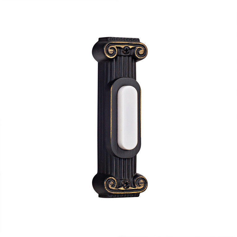 Craftmade - BSCOL-AZ - Surface Mount Column Lighted Push Button - Push Button-Surface Mount - Antique Bronze