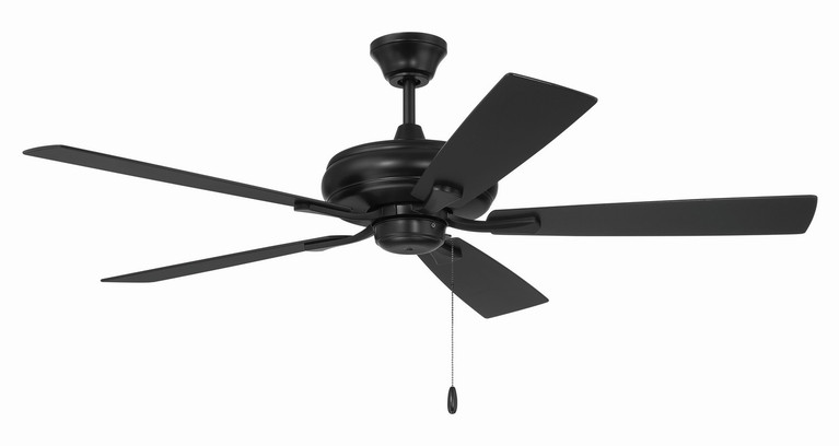Craftmade - ECF52FB5-FBGW - 52 Ceiling Fan - Eos - Flat Black