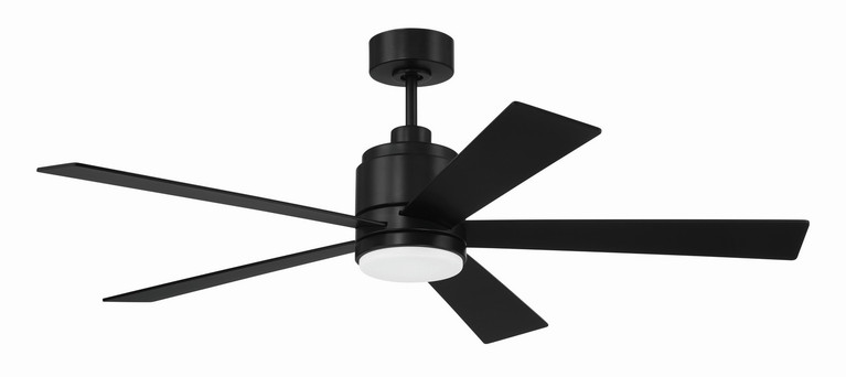 Craftmade - MCY52FB5 - 52 Ceiling Fan - McCoy 52 5 Blade - Flat Black