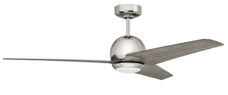 Craftmade - NTE52PLN3 - 52 Ceiling Fan - Nate - Polished Nickel