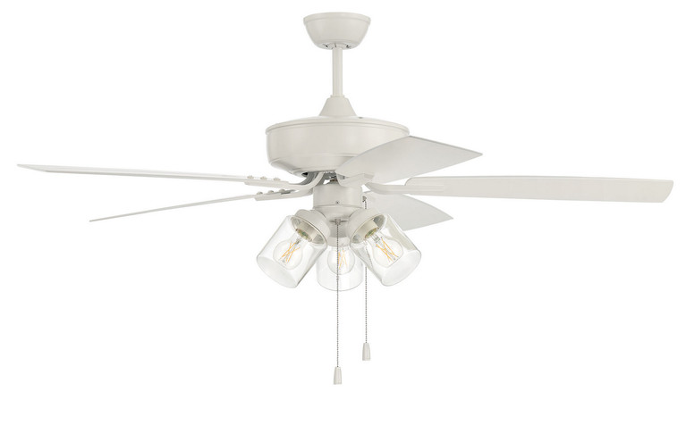 Craftmade - OP104W5 - 52 Outdoor Ceiling Fan - Outdoor Pro Plus 104 - White