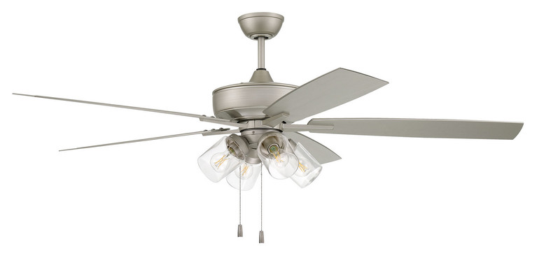 Craftmade - OS104PN5 - 60 Outdoor Ceiling Fan - Outdoor Super Pro 104 - Painted Nickel