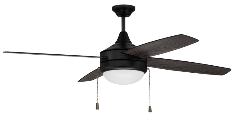 Craftmade - PHA52FB4 - 52 Ceiling Fan - Phaze 4 - Flat Black