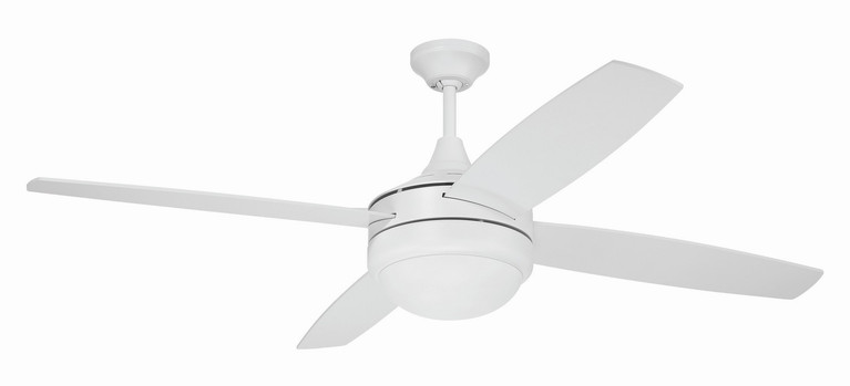 Craftmade - PHZ52W4 - 52 Ceiling Fan - Phaze II 4- Blade - White
