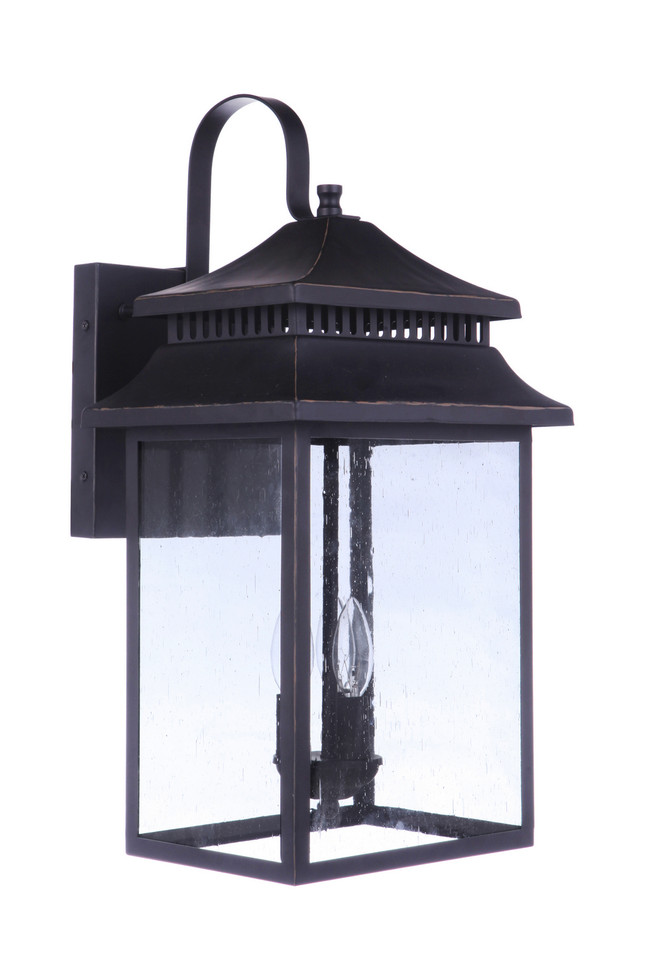 Craftmade - ZA3134-DBG - Three Light Outdoor Wall Mount - Crossbend - Dark Bronze Gilded