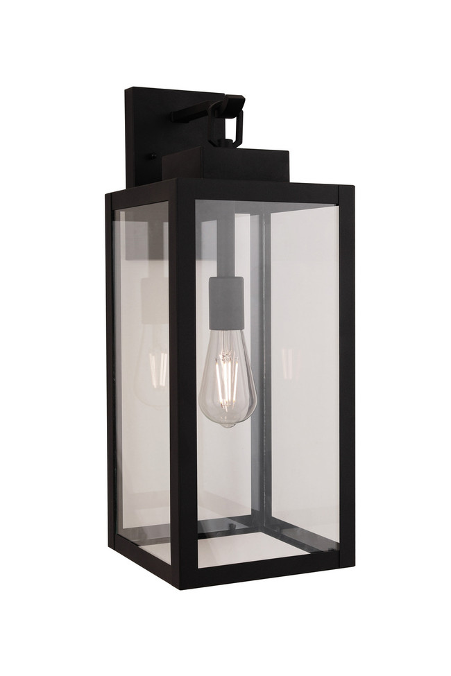 Craftmade - ZA6824-TB - One Light Outdoor Lantern - Marin - Textured Black