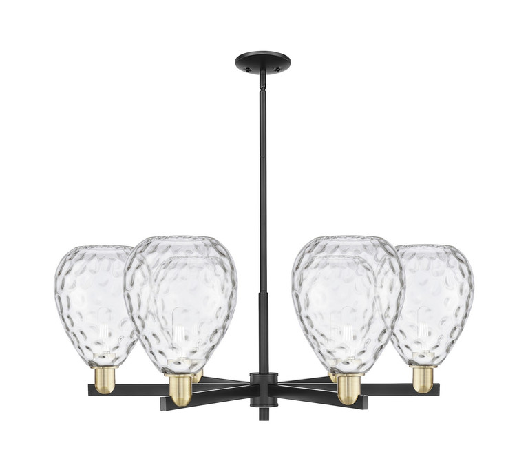 Innovations - 716-6CR-BAB-G372 - Six Light Chandelier - Arcadia - Black Antique Brass