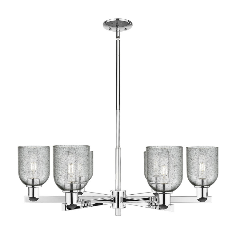 Innovations - 716-6CR-PC-G257 - Six Light Chandelier - Arcadia - Polished Chrome