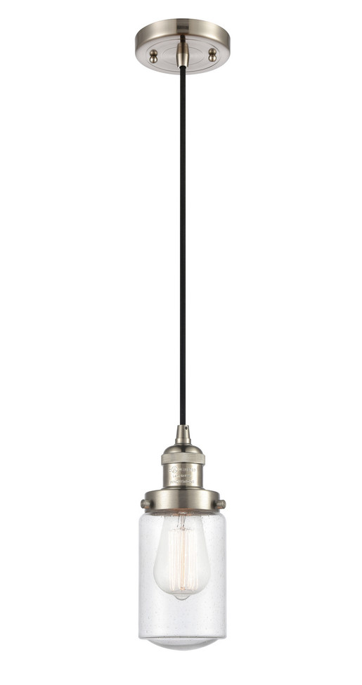 Innovations - 201C-SN-G314 - One Light Mini Pendant - Franklin Restoration - Brushed Satin Nickel