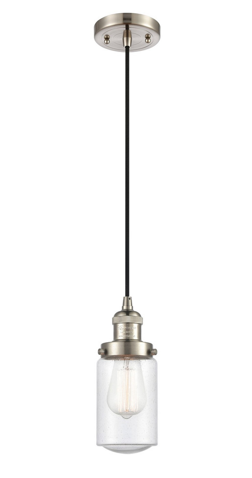 Innovations - 201C-SN-G314-LED - LED Mini Pendant - Franklin Restoration - Brushed Satin Nickel