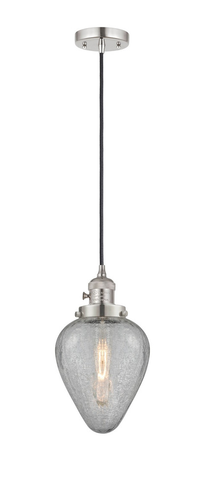 Innovations - 201CSW-PN-G165 - One Light Mini Pendant - Franklin Restoration - Polished Nickel