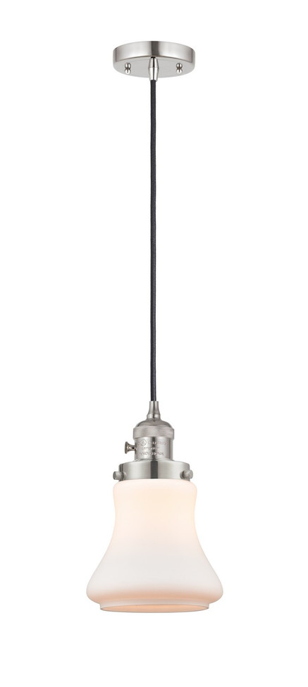 Innovations - 201CSW-PN-G191-LED - LED Mini Pendant - Franklin Restoration - Polished Nickel