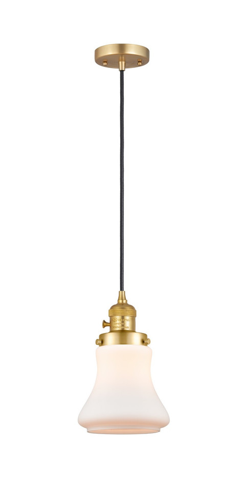 Innovations - 201CSW-SG-G191-LED - LED Mini Pendant - Franklin Restoration - Satin Gold
