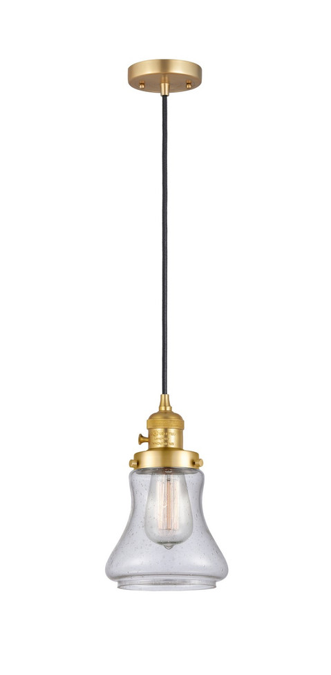 Innovations - 201CSW-SG-G194-LED - LED Mini Pendant - Franklin Restoration - Satin Gold