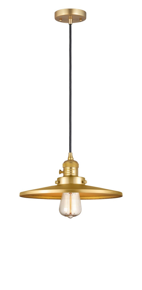 Innovations - 201CSW-SG-MFR-SG-12-LED - LED Mini Pendant - Franklin Restoration - Satin Gold
