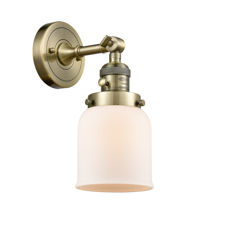 manufacturer_finish:Antique Brass|manufacturer_glass:Matte White|light_output:220.00lm|color_temperature:2200K|cri:99