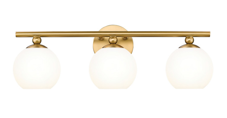 Z-Lite - 1100-3V-MGLD - Three Light Vanity - Neoma - Modern Gold
