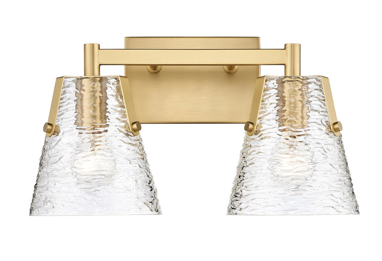 Z-Lite - 1101-2V-MGLD - Two Light Vanity - Analia - Modern Gold