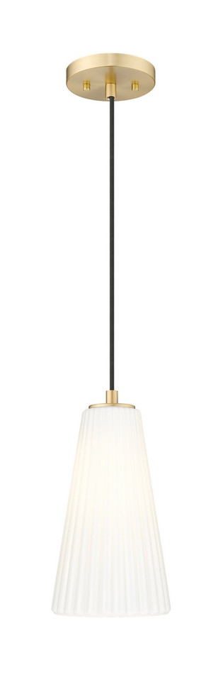 Z-Lite - 3043P6-MGLD - One Light Pendant - Farrell - Modern Gold