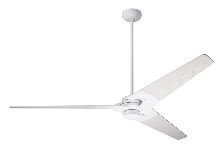 Modern Fan Co - TOR-GW-62-WW-NL-001 - 62Ceiling Fan - Torsion - Gloss White