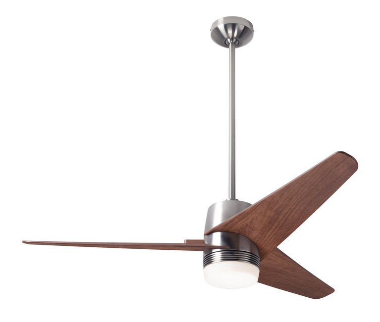 Modern Fan Co - VEL-BN-48-MG-853-RC - 48Ceiling Fan - Velo DC - Bright Nickel