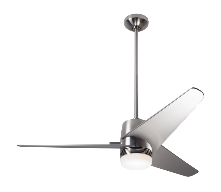 Modern Fan Co - VEL-BN-48-NK-853-CC - 48Ceiling Fan - Velo DC - Bright Nickel