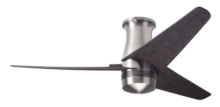 Modern Fan Co - VEL-FM-BN-48-EB-NL-RC - 48Ceiling Fan - Velo Flush DC - Bright Nickel