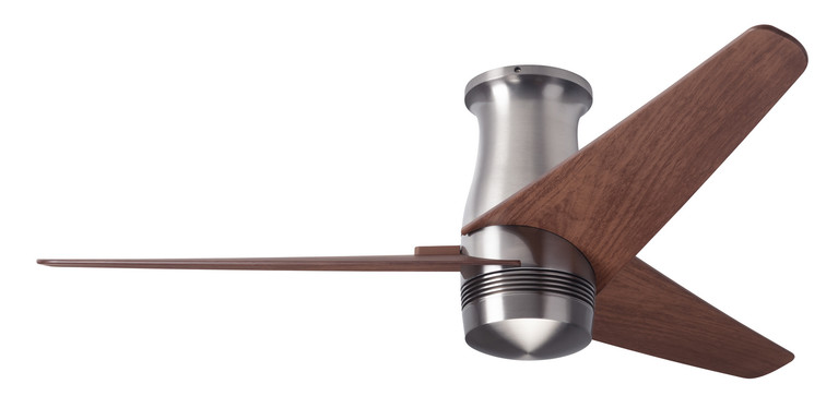 Modern Fan Co - VEL-FM-BN-48-MG-NL-CC - 48Ceiling Fan - Velo Flush DC - Bright Nickel