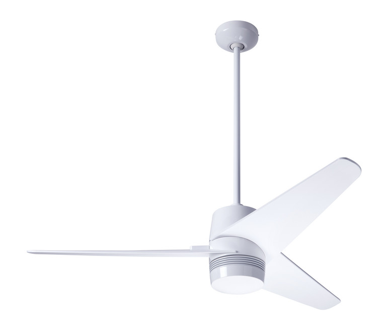 Modern Fan Co - VEL-GW-48-WH-NL-RC - 48Ceiling Fan - Velo DC - Gloss White