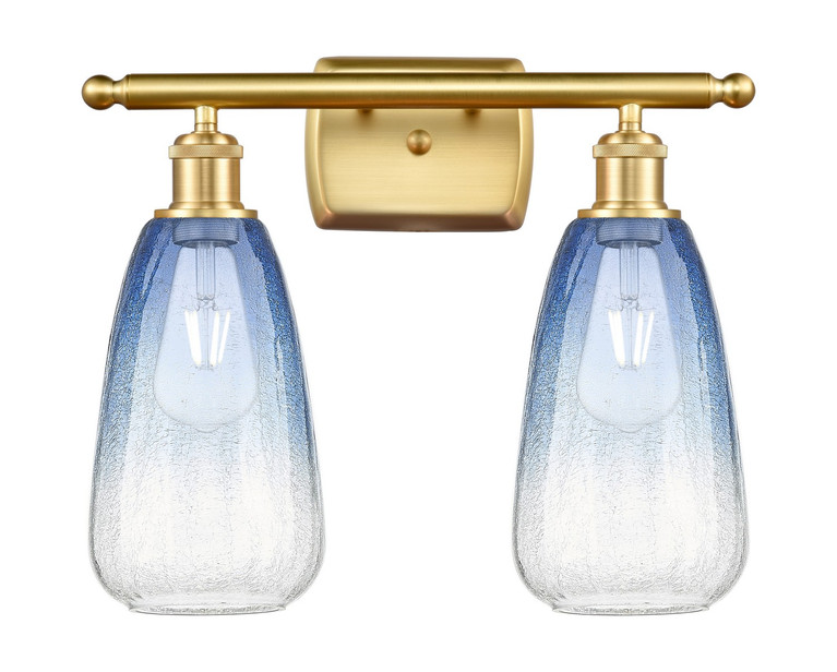 Innovations - 516-2W-SG-G480-6SB - Two Light Bath Vanity - Ballston - Satin Gold